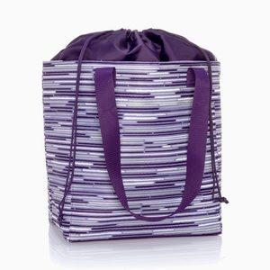 Thirty-one Quick Cinch Thermal BNIB geo stripe